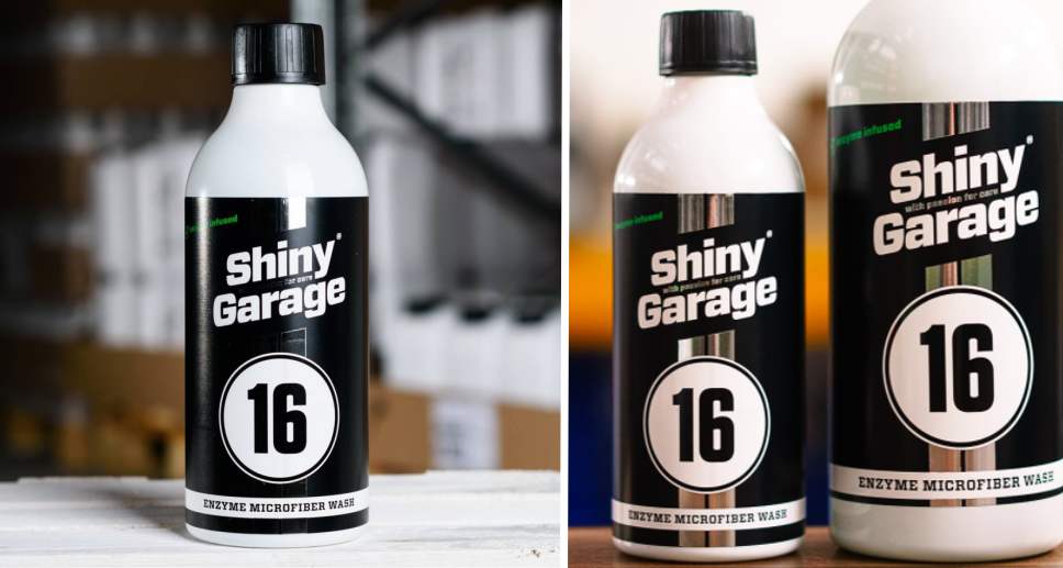 Shiny garage enzyme wash